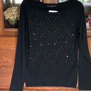 Black dressy sweater